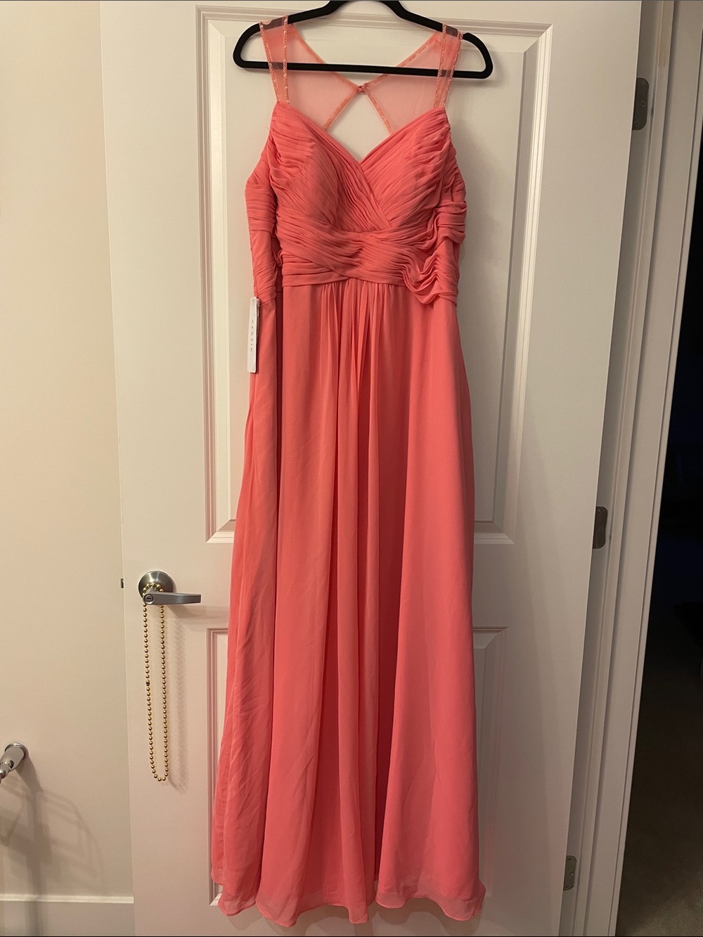 Azazie Flamgino Magdalena Floor Length Dress, Size 16 NWT